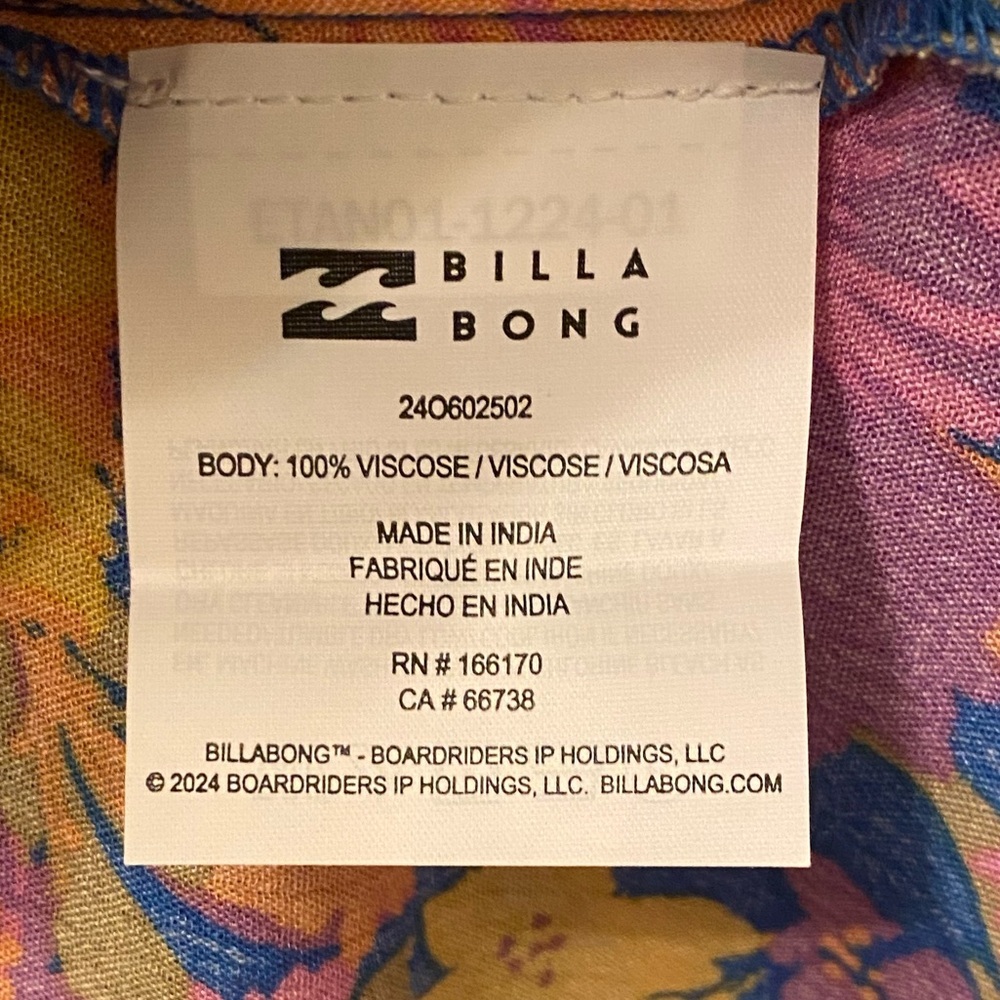 Billabong Sandy Cove Maxi Dress - Picture 9 of 10